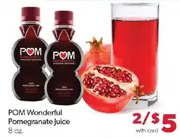 Family Fresh Market Pom Wonderful Pomegranate Juice offer
