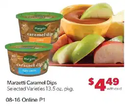 Family Fresh Market Marzetti Caramel Dips offer