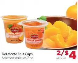Family Fresh Market Del Monte Fruit Cups offer