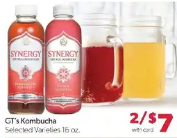 Family Fresh Market Gt's Kombucha offer