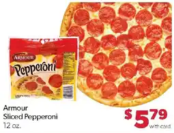 Family Fresh Market Armour Sliced Pepperoni offer