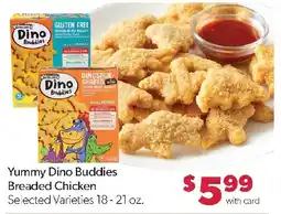 Family Fresh Market Yummy Dino Buddies Breaded Chicken offer