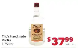 Family Fresh Market Tito's Handmade Vodka offer