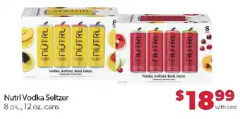 Nutrl Vodka Seltzer