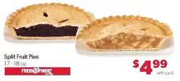 Family Fresh Market Fresh & Finest Split Fruit Pies offer