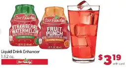 Family Fresh Market Our Family liquid drink enhancer offer