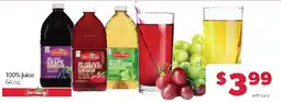 Family Fresh Market Our Family 100% Juice offer