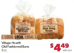 Family Fresh Market Village Hearth Old Fashioned Buns offer