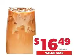 Family Fresh Market Iced Coffee offer