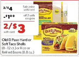 Family Fresh Market Old El Paso Hard or Soft Taco Shells offer