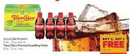 Family Fresh Market Coca-Cola or Topo Chico Flavored Sparkling Water offer