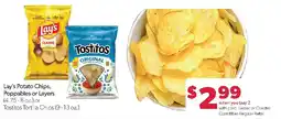 Family Fresh Market Lay's Potato Chips, Poppables or Layers or Tostitos Tortilla Chips offer