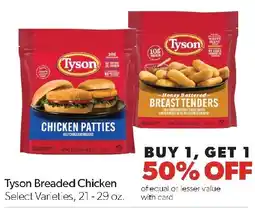 Family Fresh Market Tyson Breaded Chicken offer