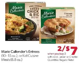 Family Fresh Market Marie Callender's Entrees offer