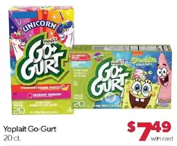 Family Fresh Market Yoplait Go-Gurt offer