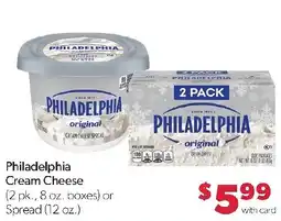 Family Fresh Market Philadelphia cream cheese offer