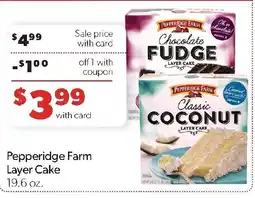Family Fresh Market Pepperidge Farm Layer Cake offer