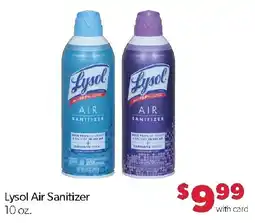 Family Fresh Market Lysol Air Sanitizer offer