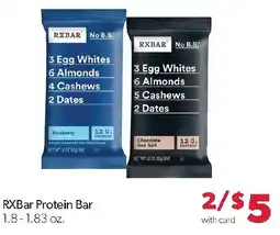 Family Fresh Market Rxbar protein bar offer
