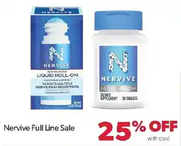 Family Fresh Market Nervive full line sale offer