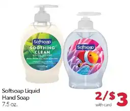 Family Fresh Market Softsoap liquid hand soap offer