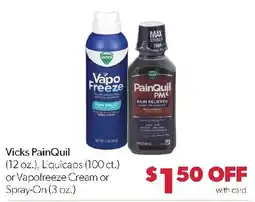 Family Fresh Market Vicks PainQuil offer