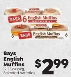 Sentry Bays English Muffins offer