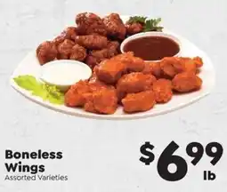 Sentry Boneless Wings offer