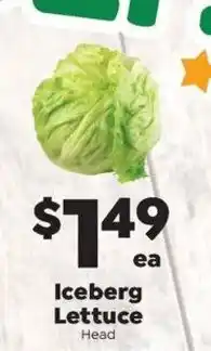 Sentry Iceberg Lettuce offer