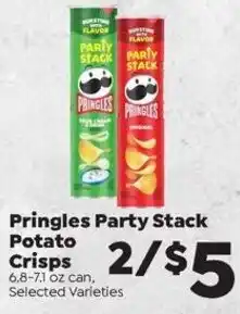 Sentry Pringles Party Stack Potato Crisps offer