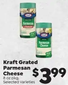 Sentry Kraft Grated Parmesan Cheese offer