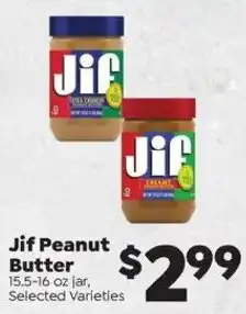 Sentry Jif Peanut Butter offer