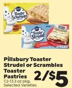 Sentry Pillsbury Toaster Strudel or Scrambles Toaster Pastries offer