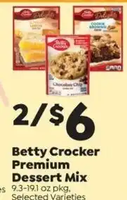 Sentry Betty Crocker Premium Dessert Mix offer