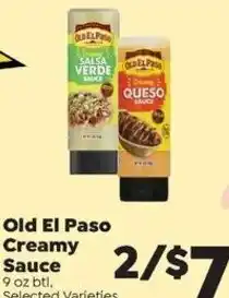Sentry Old El Paso Creamy Sauce offer