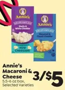 Sentry Annie's Macaroni & Cheese offer