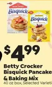 Sentry Betty Crocker Bisquick Pancake & Baking Mix offer
