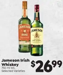 Sentry Jameson Irish Whiskey offer