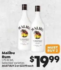 Sentry Malibu Rum offer