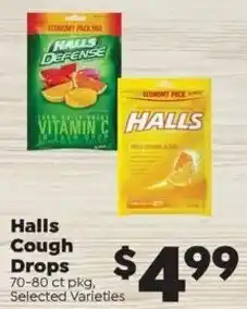 Sentry Halls Cough Drops offer
