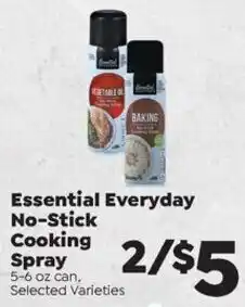 Sentry Essential Everyday No-Stick Cooking Spray offer