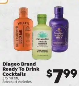 Sentry Diageo Brand Ready To Drink Cocktails offer
