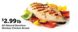 Fareway All-Natural Boneless Skinless Chicken Breast offer