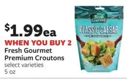 Fareway Fresh Gourmet Premium Croutons offer