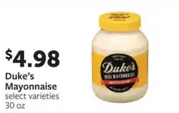 Fareway Duke's Mayonnaise offer