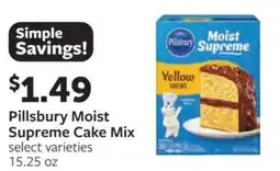 Fareway Pillsbury moist supreme cake mix offer