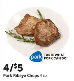 Fareway Pork Ribeye Chops offer