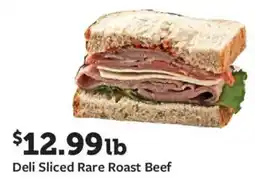Fareway Deli Sliced Rare Roast Beef offer