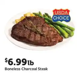 Fareway Boneless Charcoal Steak offer