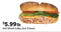 Fareway Deli Sliced Colby Jack Cheese offer